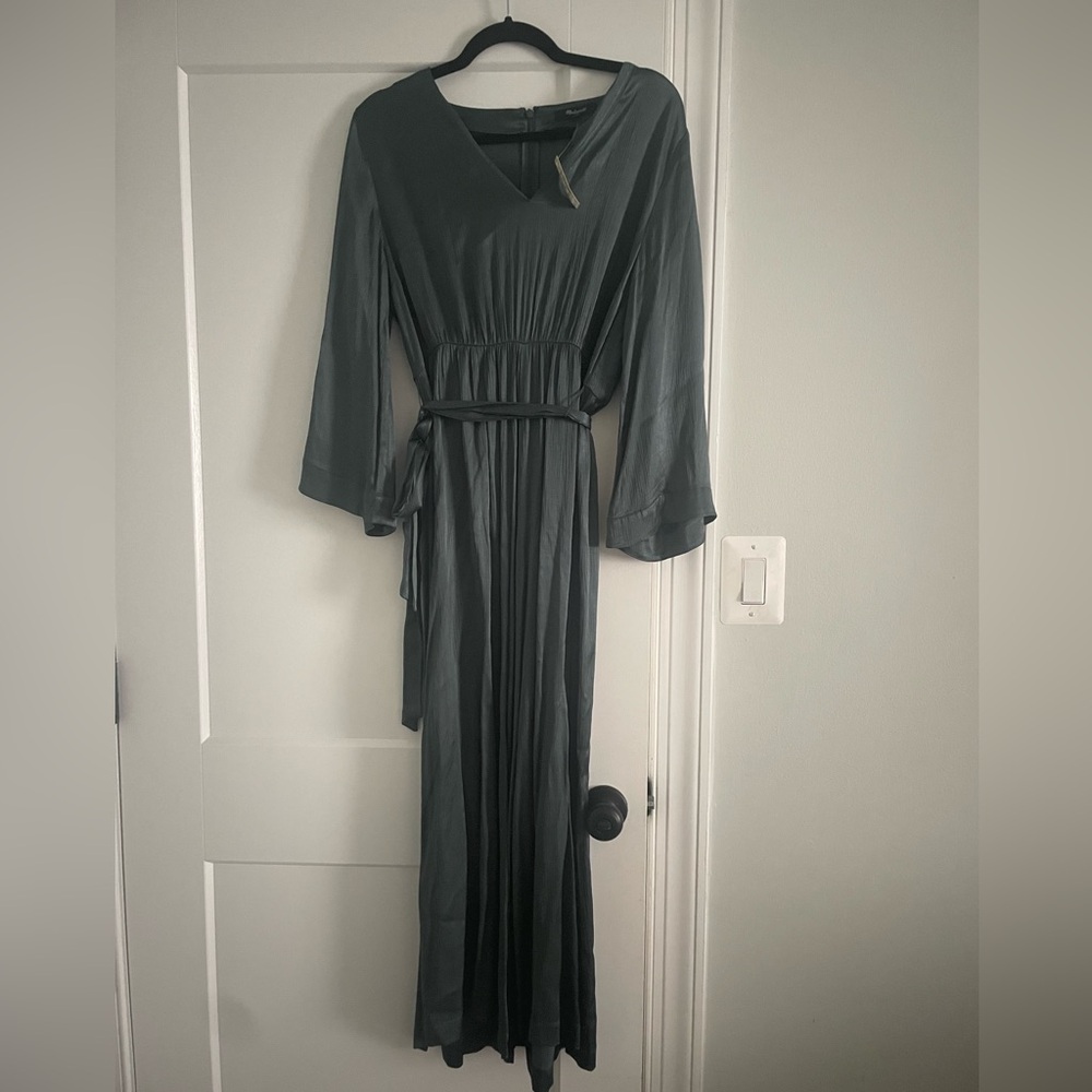 NWT Emerald Green Madewell Jumpsuit